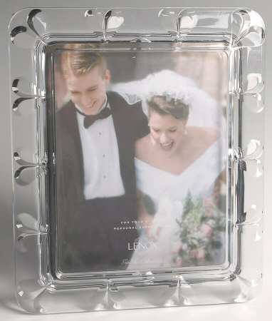 Wedding Promises (Heart Stem) Frame-Holds 8" X 10" Photo
