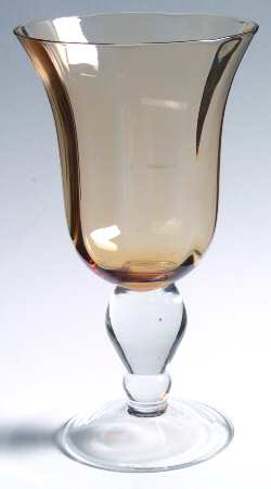 Colore Siena (Amber) Water Goblet
