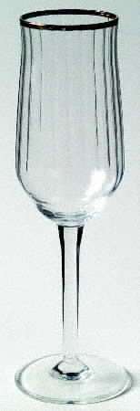 Canaletto Gold (Straight Optic) Fluted Champagne