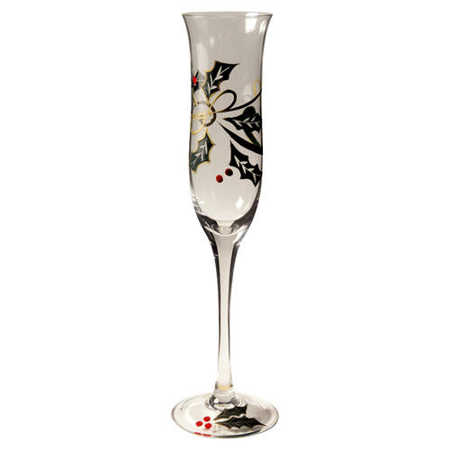 Holiday Spirit Fluted Champagne