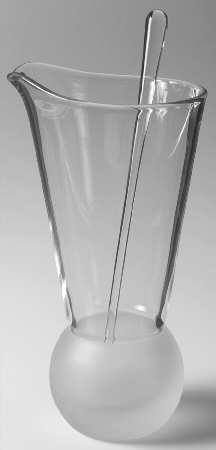 Park Place Martini Pitcher with Stirrer