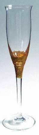 Precious Metals Gold Fluted Champagne
