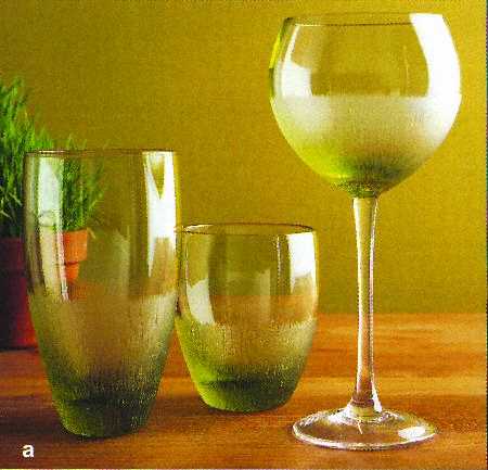 Thicket Green Highball Glass