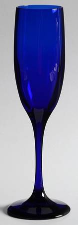 Teardrop Cobalt Fluted Champagne