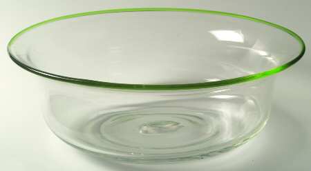 Brook Garden Green 11" Round Bowl