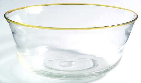 Brook Garden Yellow 10" Round Bowl