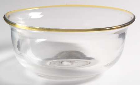 Brook Garden Yellow 9" Round Bowl