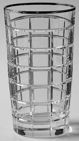 Monaco Platinum Highball Glass