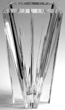 Crosswinds 10" Square Vase