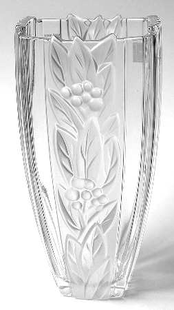 Classic Laurel Collection 10" Square Vase