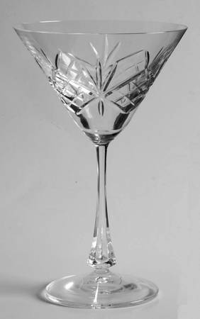Radiant Martini Glass