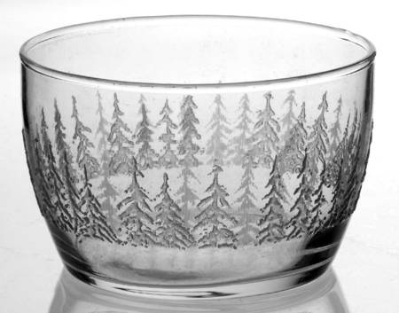 Frosty Pines 4" All Purpose Bowl