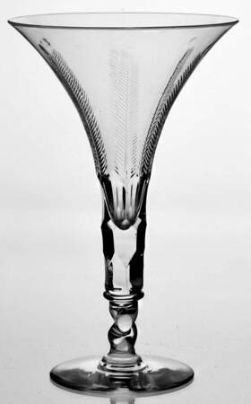 Royal Fern (K36-1050) Fluted Champagne