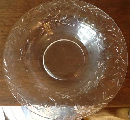 Georgian (Stem  #K756) Underplate for Finger Bowl