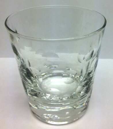 Rain Polished Cut Double Old Fashioned