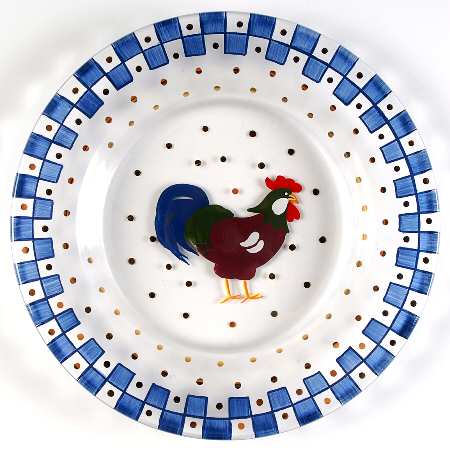 Morning Sunshine Rooster 8" Salad Plate by Lenox