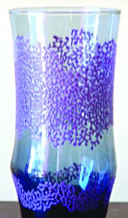 Lotus Purple 13 Oz Flat Tumbler