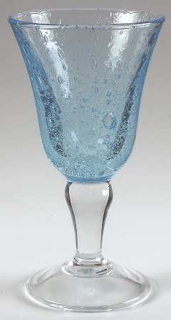 Duet Turquoise Water Goblet