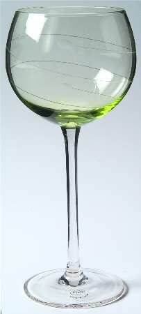 Tuscany Seasons Pastel Emerald Green Balloon Wine by Lenox