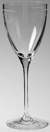 Venetian Lace Wine Glass