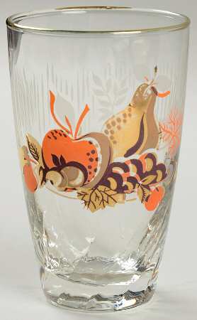 Golden Fruit 10 Oz Flat Tumbler