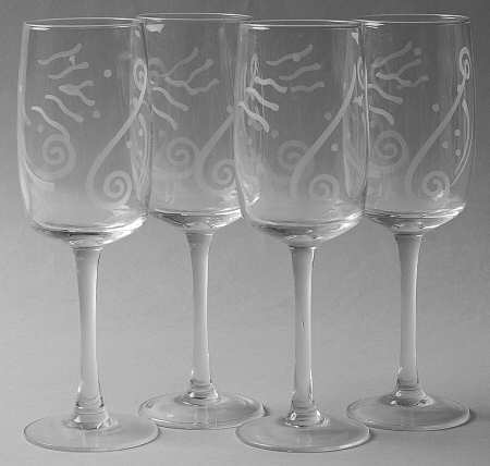 Spyro (All Crystal) Wine - Set of 4