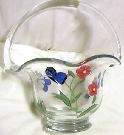 Butterflies and Blossoms Basket