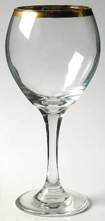 Perception (Gold Trim) by Libbey Glass Company