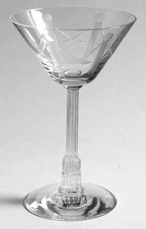 Cut 1034 Champagne/Tall Sherbet