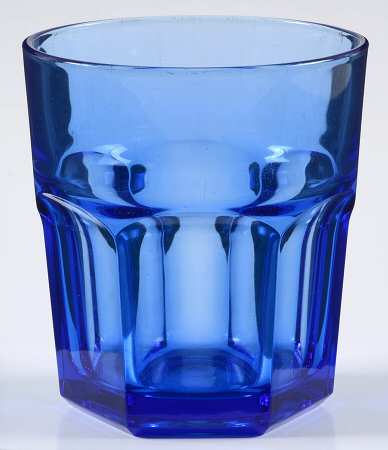 Gibraltar Antique Blue On the Rocks Glass