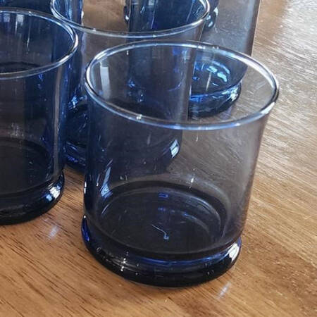 Capri Dusky Blue Juice Glass