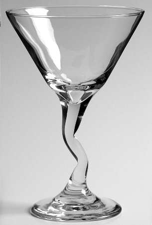 Z Stem Martini Glass by Libbey Glass Company