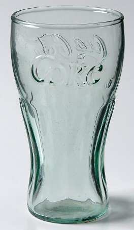 Coca Cola (Green, Clear and Amethyst) 6 Oz Flat Tumbler