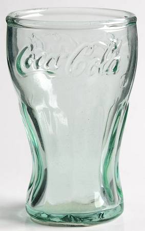 Coca Cola (Green, Clear and Amethyst) 3 Oz Flat Tumbler