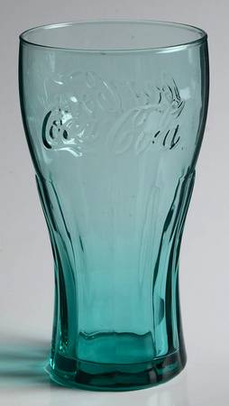 Coca Cola (Green, Clear and Amethyst) 16 Oz Flat Tumbler