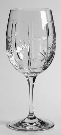 Red Pagoda Wine Glass
