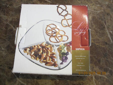 Sophia 9" Square 4 Part Relish