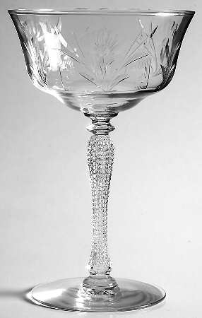 Lotus (9000) Champagne/Tall Sherbet by Libbey Glass Company