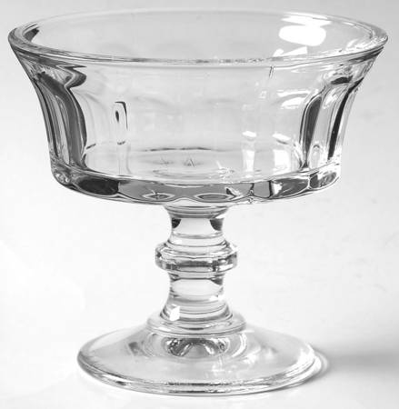 Perigord Footed Fruit/Sherbet Bowl