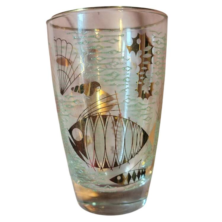Marine Life 10 Oz Flat Tumbler