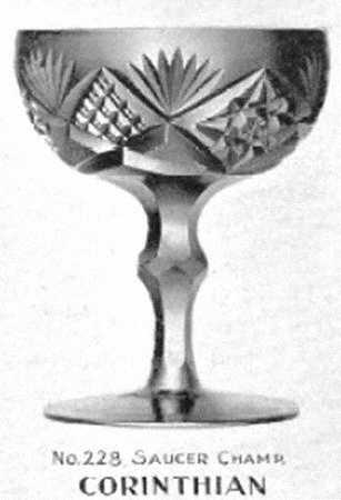 Corinthian Champagne/Tall Sherbet