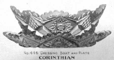 Corinthian Sauce Boat with Underplate
