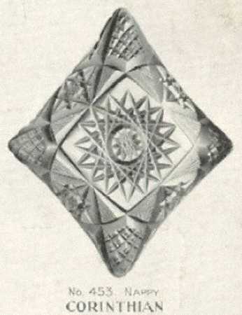 Corinthian Diamond Shape Nappy
