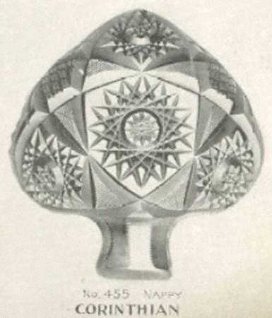 Corinthian Spade Shape Nappy