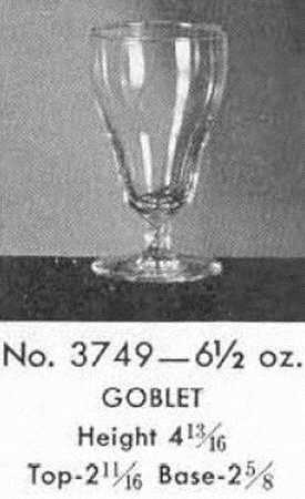 Empire Water Goblet
