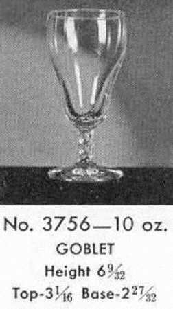 Empire Water Goblet