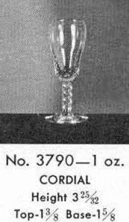 Empire Cordial Glass