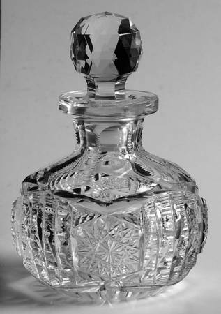 Brilliant Perfume Bottle & Stopper