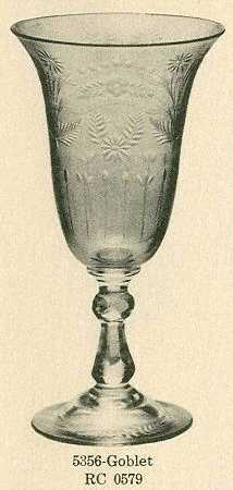 Cut 0579 (Line #5300) by Libbey Glass Company