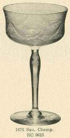 Cut 0615 Champagne/Tall Sherbet